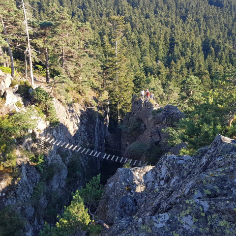 Via Ferrata, le Puy des Juscles